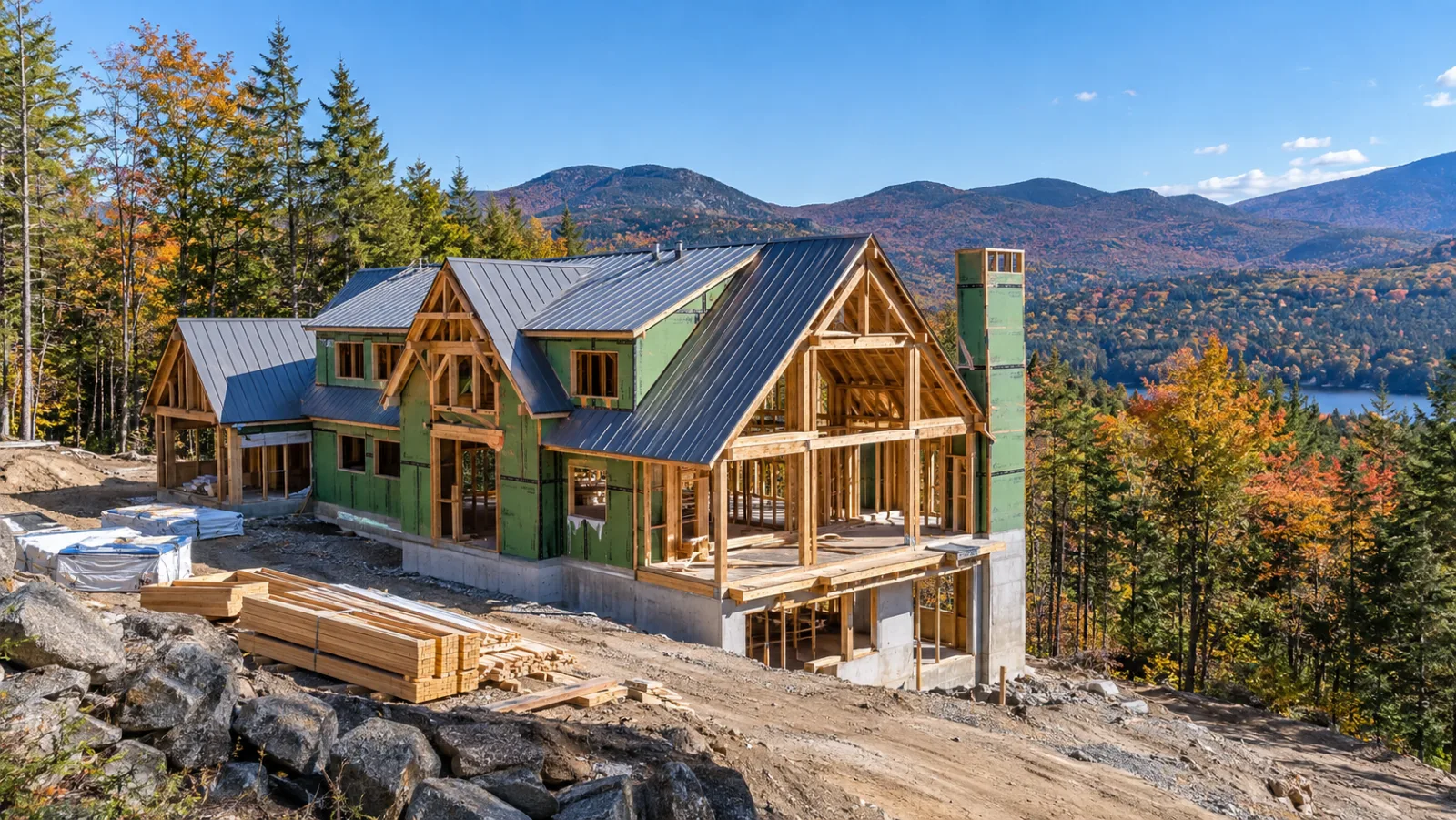 Building a New Home in New Hampshire: Methods, Codes and Real Costs