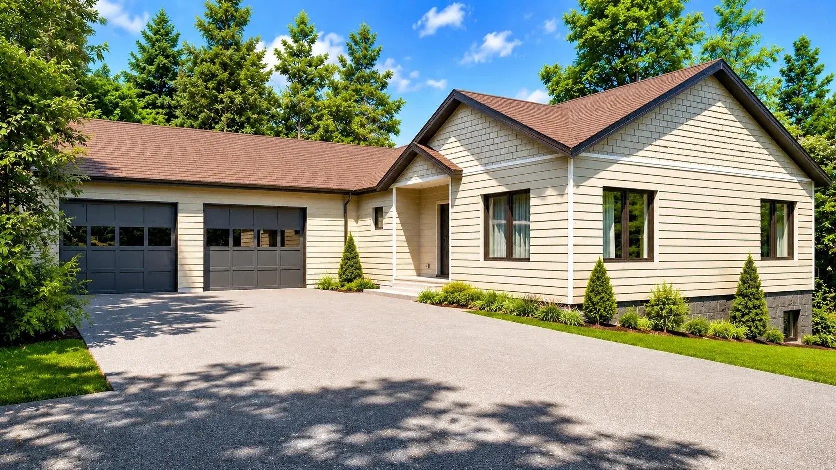 A well-kept single-level home with an attached garage